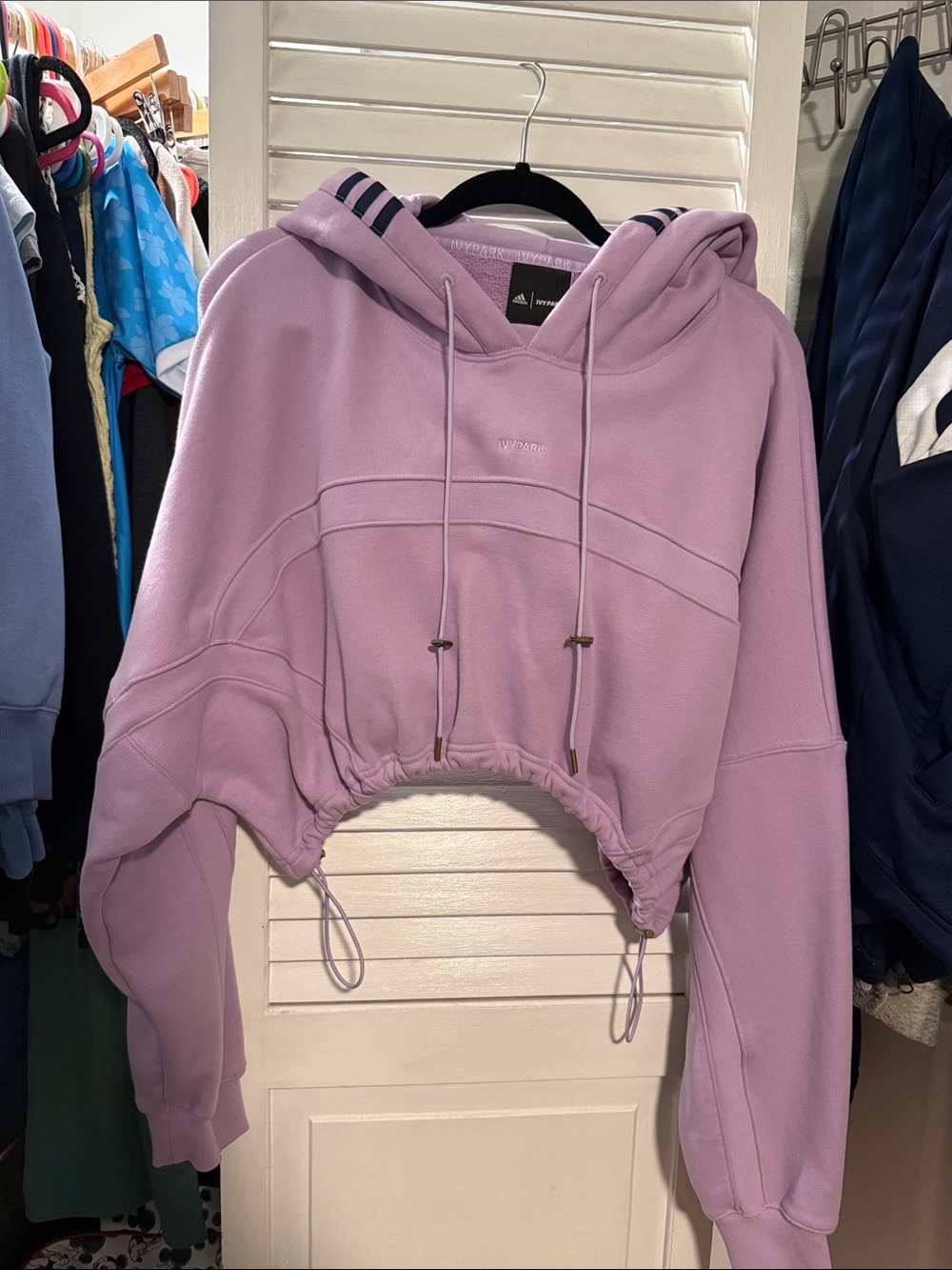 Ivy park cropped hoodie